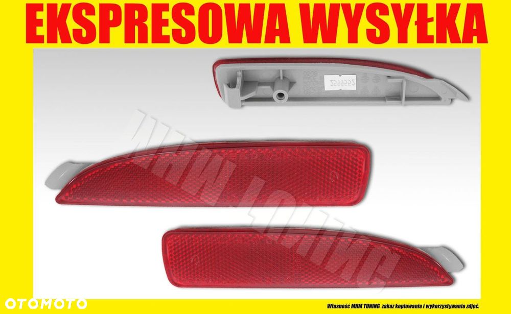 LAMPA TYL ODBLASK ZDERZAK MAZDA 3 III MAZDA 5 2 II MAZDA 6 III kpl - 2