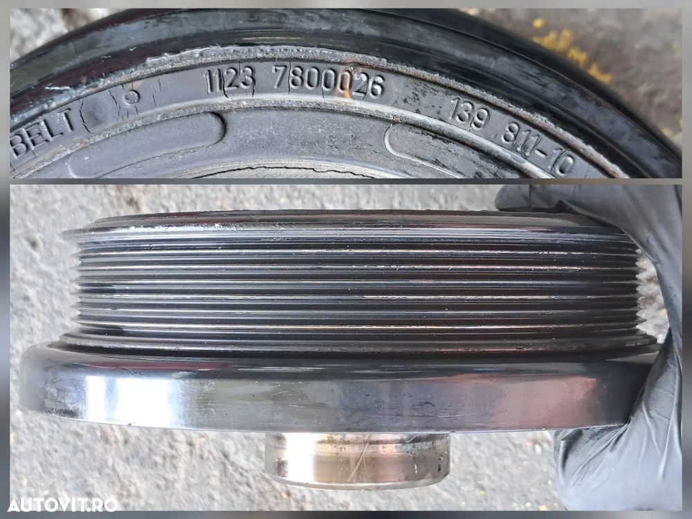 Fulie curea arbore cotit Furtun turbo aer intercooler original BMW 245cp F07 F10 F11 F01 F02 E70 LCI E71 - 5
