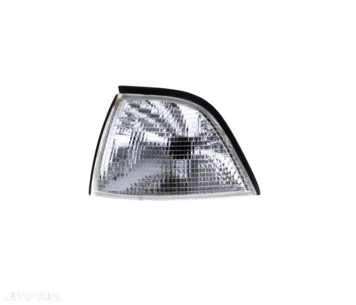 Lampa semnalizare fata BMW Seria 3 (E36), 12.1990-03.2000, partea stanga, TYC, tip bec PY21W; alb; cu prize bec, model Cabrio, Coupe - 1