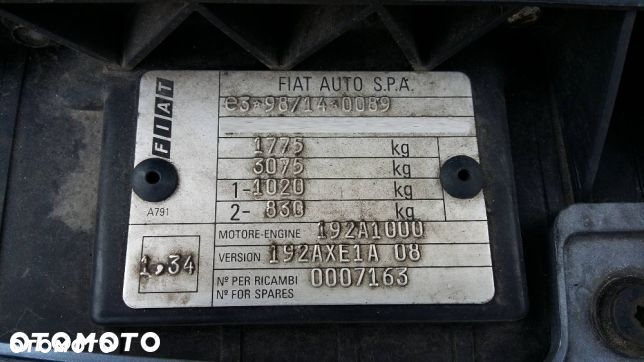 części Fiat Stilo I 01-2010 Hatchback 3-dw 1.9 TD Manual 115KM JTD - 3