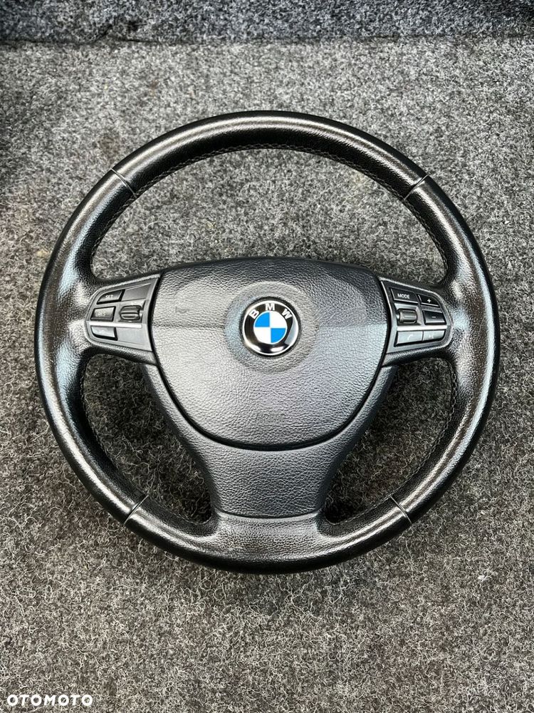 bmw f01 kierownica poduszka air bag multifunkcja skóra - 1