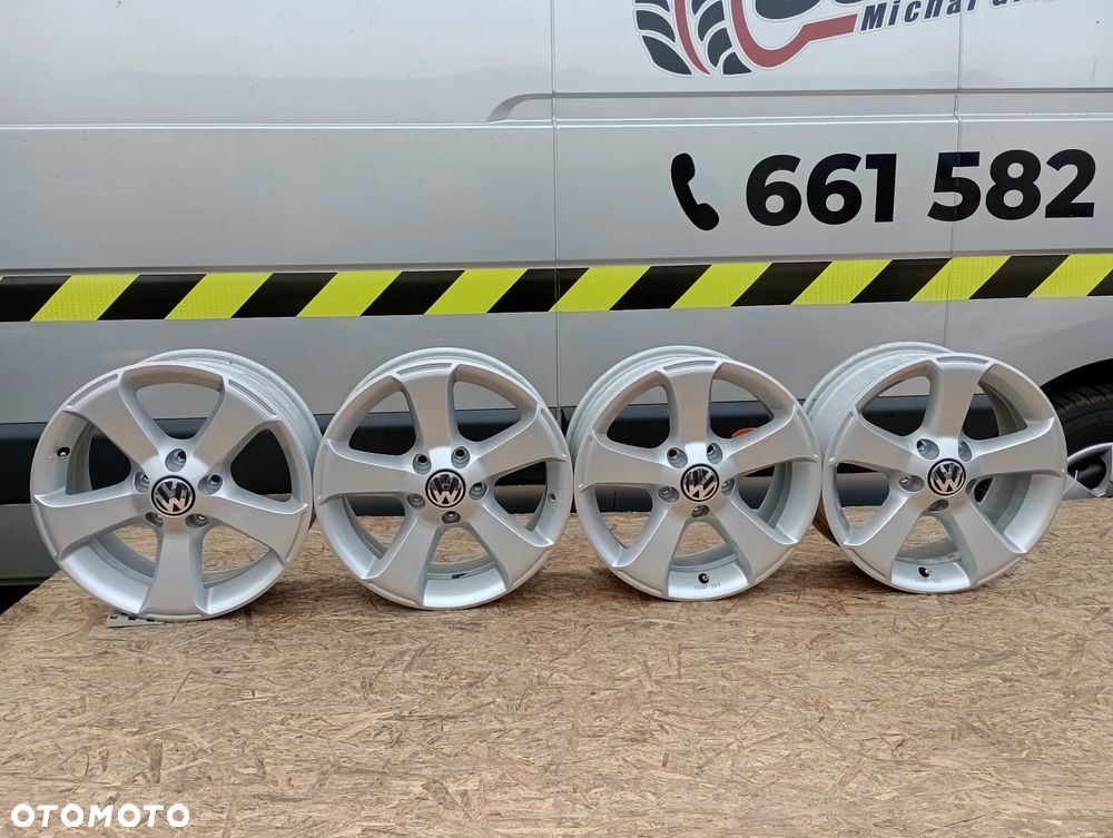 FELGI ALUMINIOWE 5x112 R16 6,5J ET42 VOLKSWAGEN BEETLE CADDY EOS GOLF JETTA PASSAT SCIROCCO SHARAN T4 TIGUAN TOURAN TRANSPORTER T-ROC - 3
