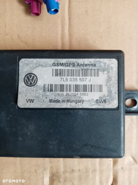 Moduł sterownik anteny GPS GSM VW Touareg 7L6035501J - 4