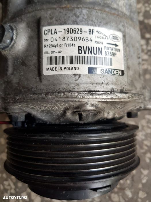 Compresor ac clima Range Rover Land Rover evoque discovery jaguar 2.0d - 2