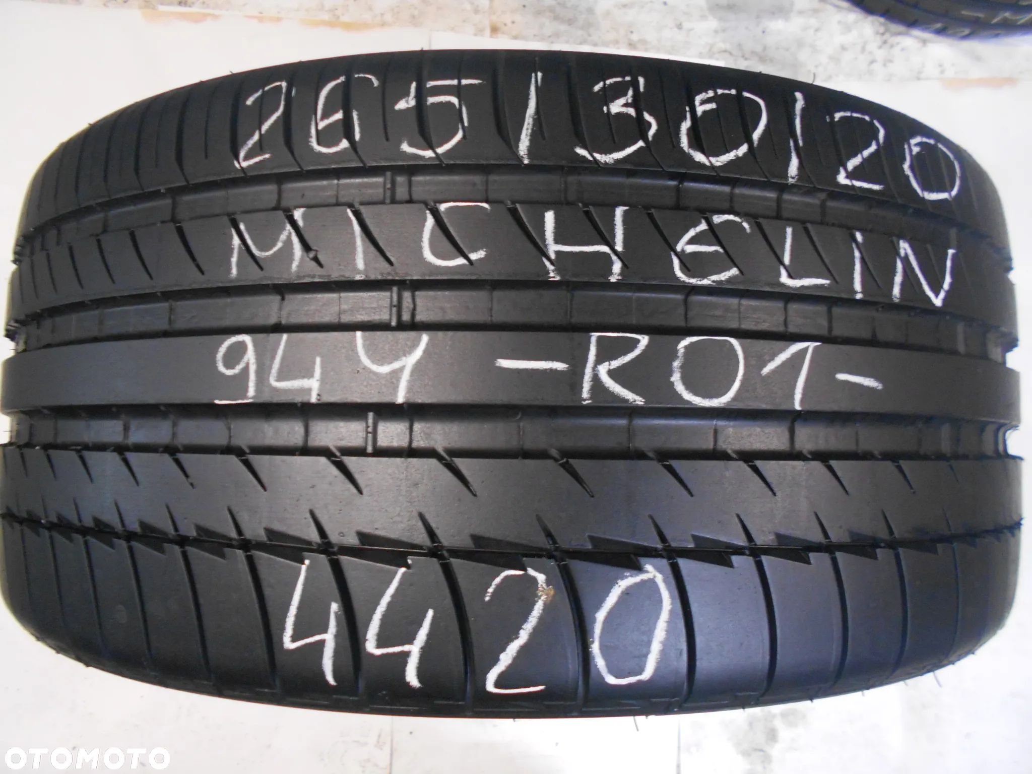 OPONA POJEDYNKA 265/30R20 MICHELIN PILOT SPORT RO1 DOT 4420 8MM - 1