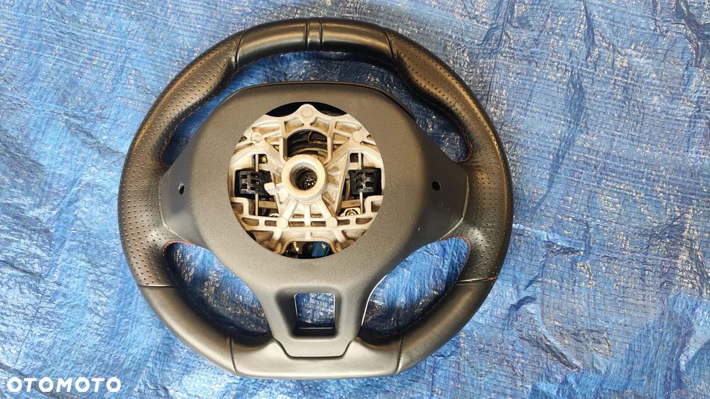 KIEROWNICA PODUSZKA AIRBAG AIR BAG GT LINE CZERWONA NIĆ KOMPLETNA BARDZO ŁADNA 98084115XU 96783105ZD PEUGEOT 308 II T9 - 6