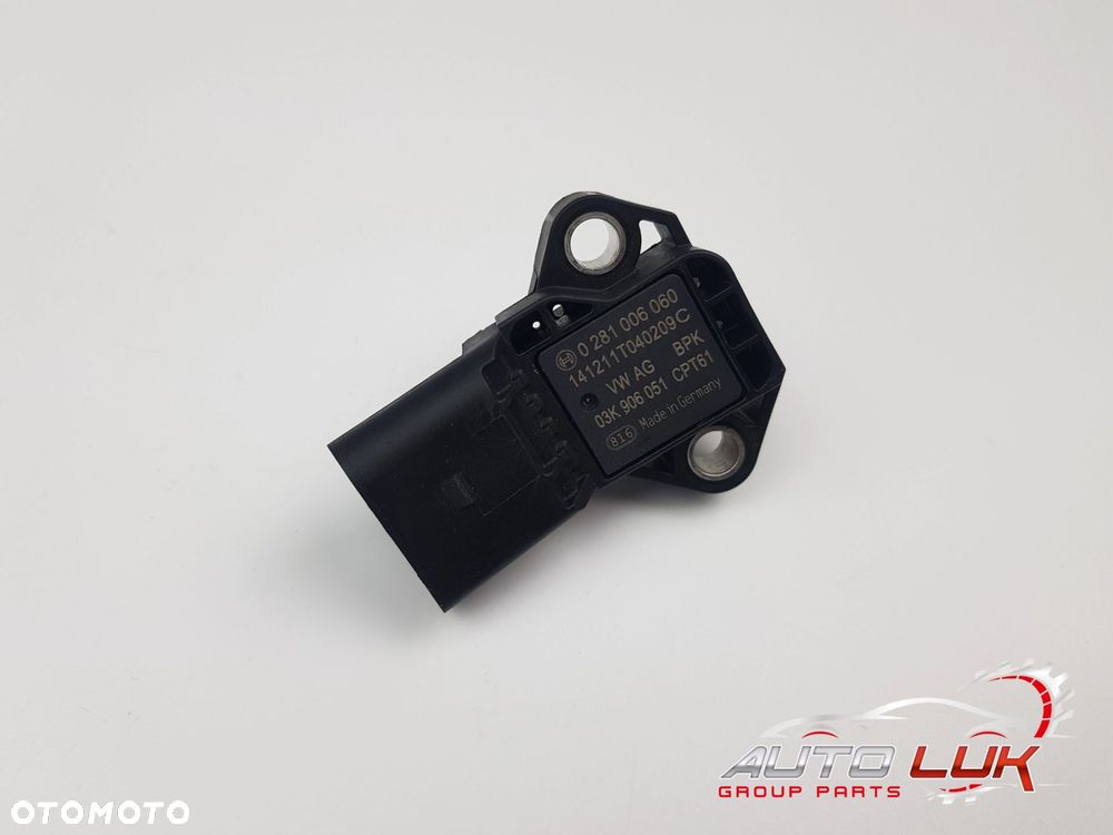 Czujnik ciśnienia doładowania w kolektorze MAP Sensor Audi A6 C7 03K906051 - 1