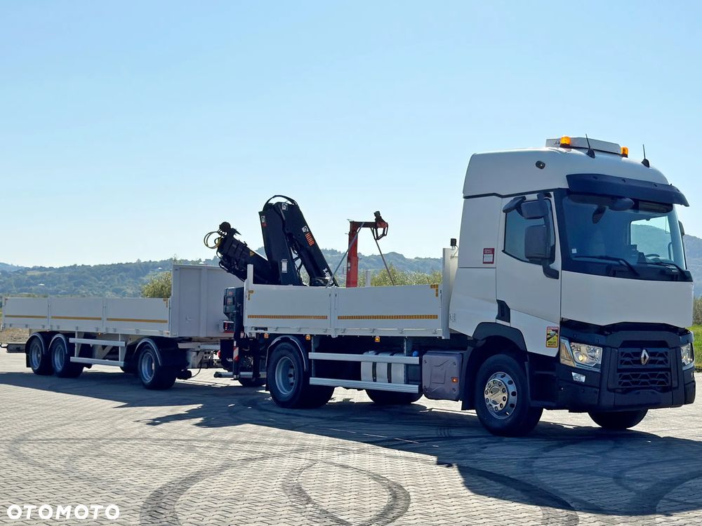 Renault C 440 * HIAB X-HIDUO 138 B-3 / PILOT + PRZYCZEPA* STAN BDB - 3