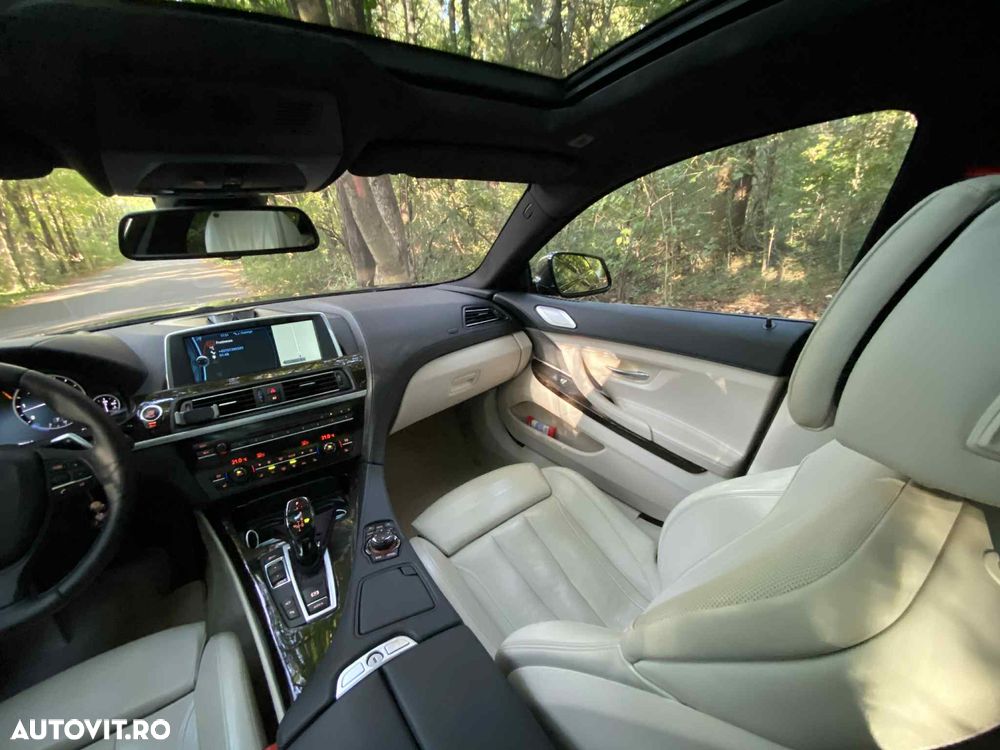 Dezmembrez BMW 640d f06 volan pe stânga avariat - 11