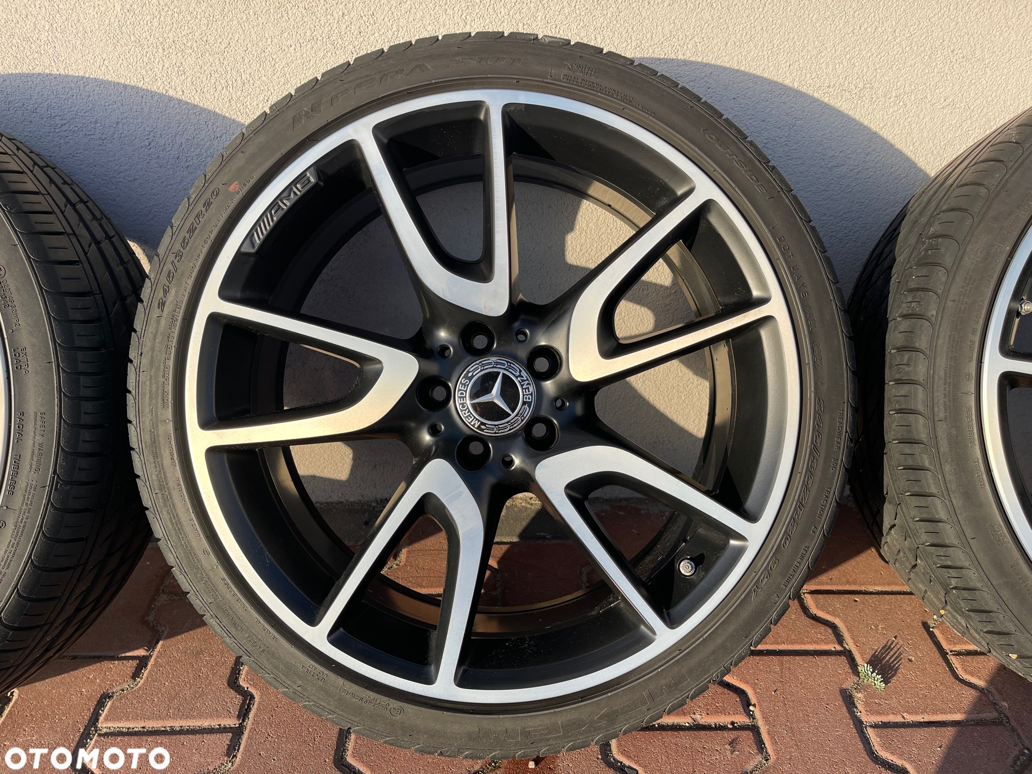 KOLA FELGI ALUMINIOWE MATOWE 20 AMG OPONY MERCEDES E W213 W238 CLS W257 ORYGINAL DEMONTAZ IDEALNE MAT 9JX20 8JX20 2134012500 2134014000 - 4