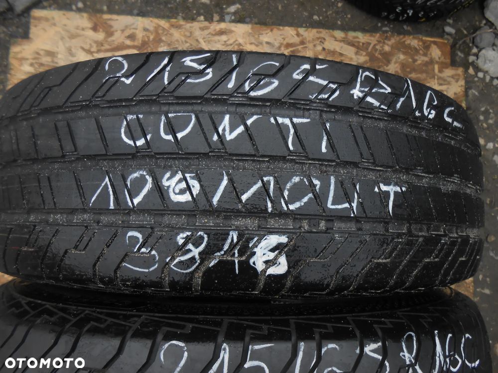 OPONY 215/65r16C CONTINENTAL CONTI VAN CONTACT 100 DOT 3916 11MM - 2