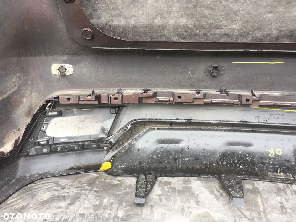 LEXUS NX I 300H LIFT 2018-2021 HYBRID ZDERZAK TYLNY TYŁ SPOILER HOKEJ DOKŁADKA - 6