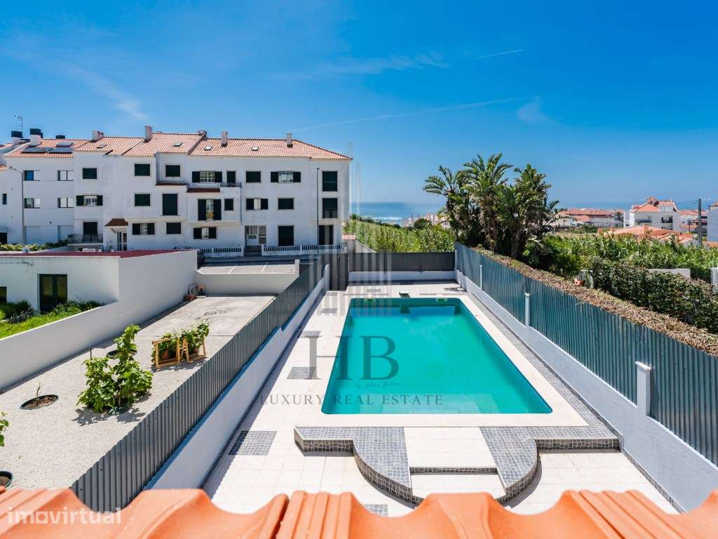Elegante Villa T4 com Piscina e Vista Mar |Praia das Maçãs Colares - Grande imagem: 2/58