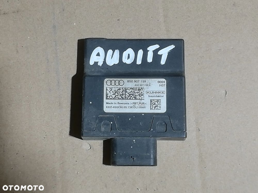 Sterownik dźwięku wydechu Audi TT TTS 8S 8S0907159