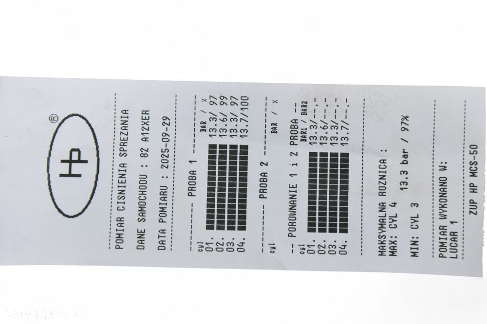 Silnik OPEL CORSA D ADAM 1.2 70KM A12XER  POMIAR KOMPRESJI - 13