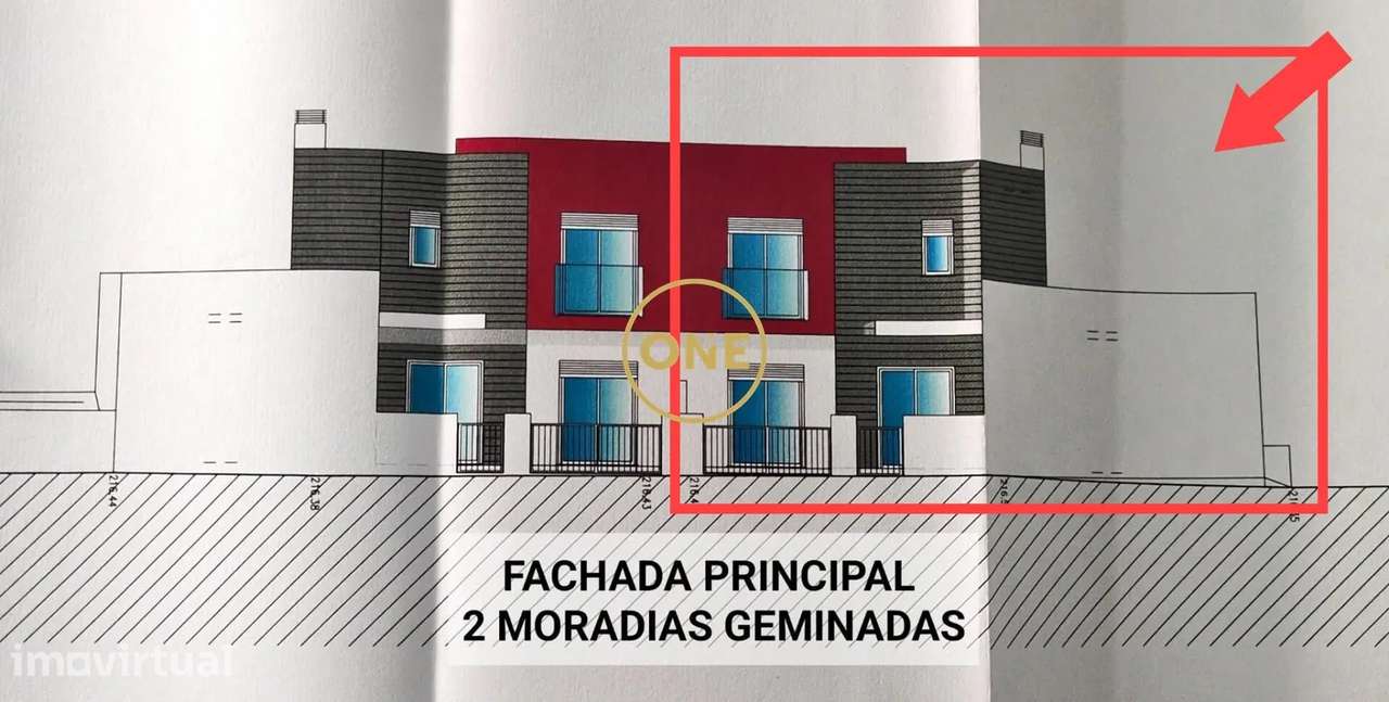 Moradia Geminada T3 em Construção – Milharado, Mafra - Grande imagem: 2/2