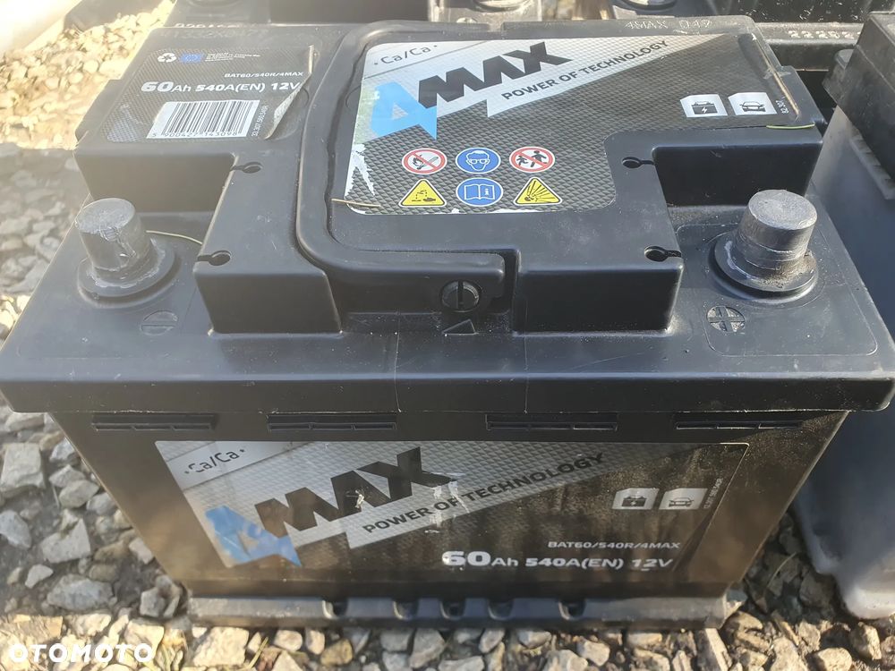 AKUMULATOR BATERIA 4MAX ECOLINE 50Ah 470A 4MAX ECOLINE 60Ah 540A AXIS STREAM ENERGY 77Ah 760A TOPLA ENERGY 45Ah 400A TOPCAR PREMIUM 44Ah 390A HART 564502 40Ah 340A VOLTMASTER 54317 41Ah 370A - 4