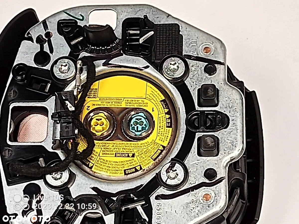 JEEP GRAND CHEROKEE WK2 16-21r Poduszka Powietrzna AirBag Taśma Komplet Ciemny Brąz - 3