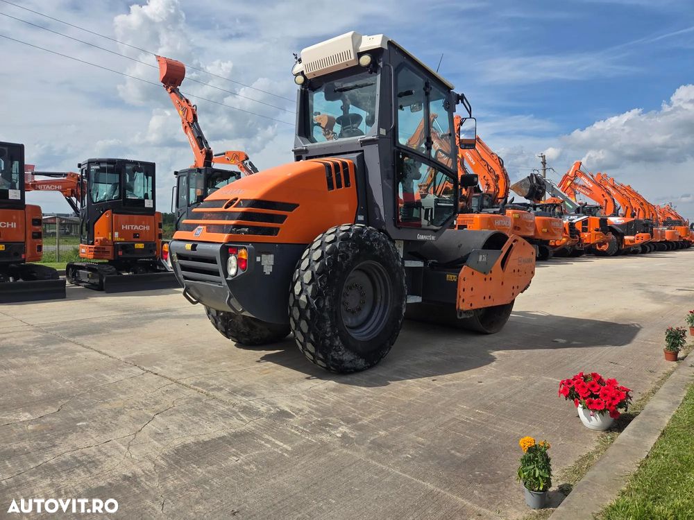 Hamm H7i, 7 tone, 2018, 1.400h, latime tambur 1,35m, Certificat CE, produs in Germania, motor Kubota 75CP, anvelope 90% ok, aer conditionat, posibilitate leasing 3 ani, STARE CA NOU, PROMOTIE -48.900 EUR+Tva - 4