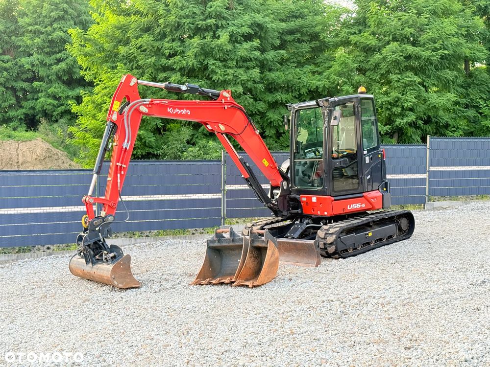 Kubota * Minikoparka * Kubota U 56-5 * 730 Motogodzin * JAK NOWA * - 1
