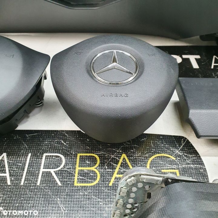 MERCEDES W246 LIFT ELEKTRYK DESKA ROZDZIELCZA KONSOLA KOKPIT PULPIT PODUSZKI AIRBAG AIR BAG PASY KIT SET - 10