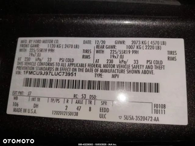 Ford Escape 2.0 EcoBoost AWD Titanium - 20