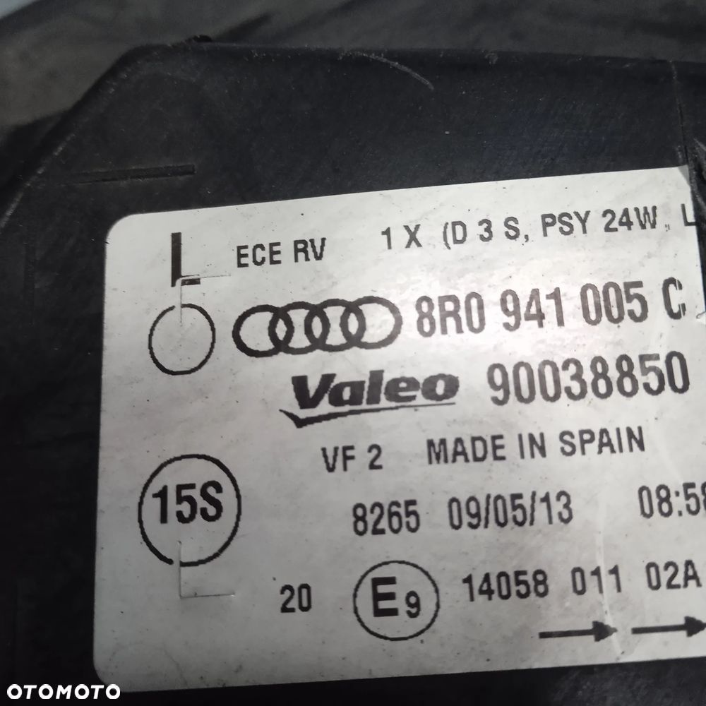 Lampa przednia lewa Q5 8R 8R0941005C - 12
