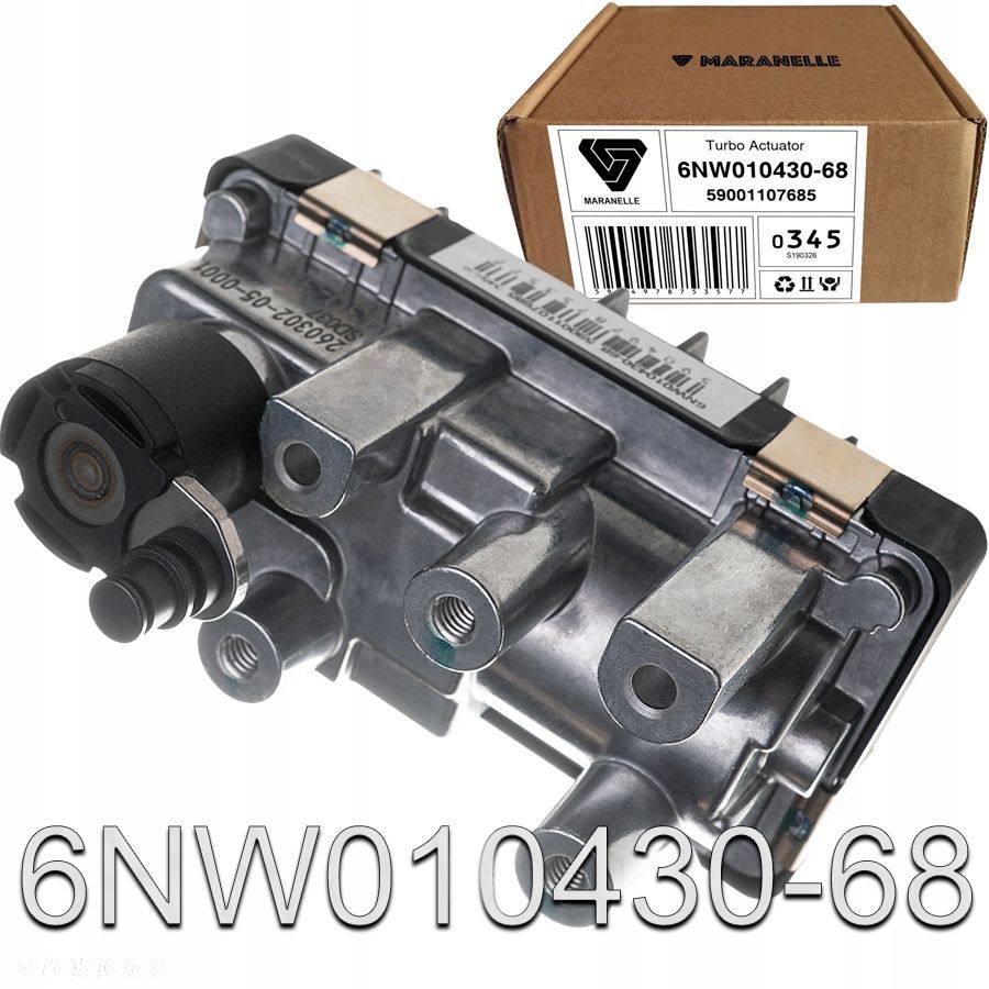 Nastawnik sterownik 6NW010430-68, 59001107685 turbiny JEEP, ALFA ROMEO, FIAT - 1.6 - 5