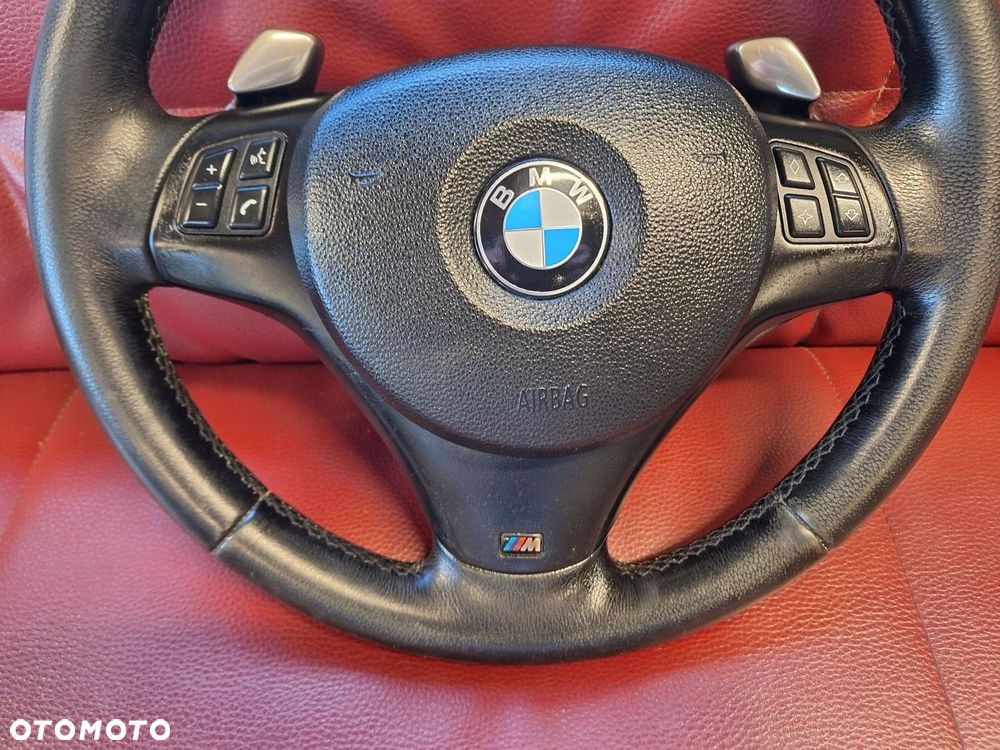 BMW 1 3 E87 E82 E90 E91 E92 KIEROWNICA PODUSZKA M-PAKIET ŁOPATKI AUTOMAT - 11