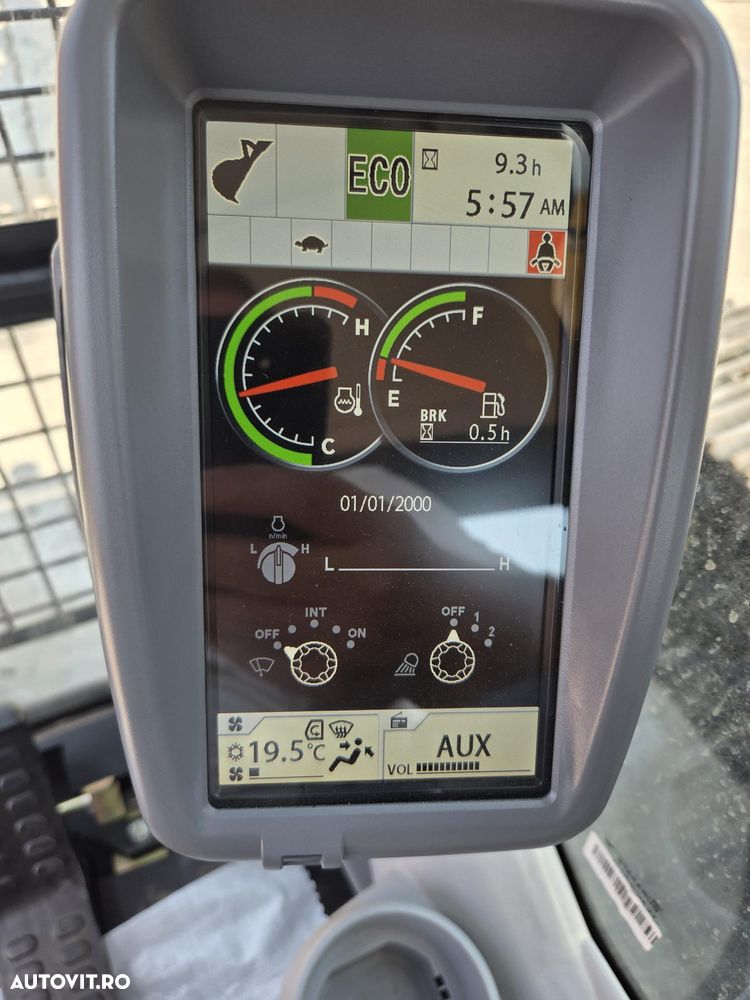 Hitachi 22tone, ZX220, 2025, 8h, NOU, CUPA 1,3mc, inst picon pe brate, aer conditionat, scaun operator pneumatic, CE, posibilitate leasing 5 ani-PROMOTIE 109.500 EUR+Tva - 21
