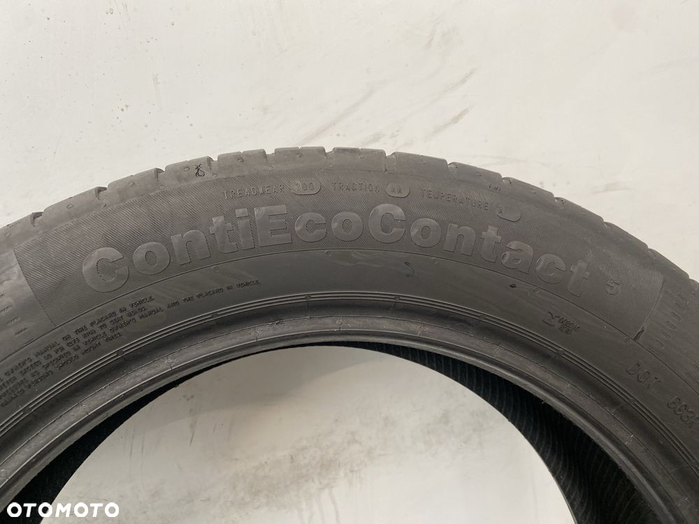 2x 215/55/17 Continental EcoContact5 / 2020r 6mm / GWARANCJA - 6