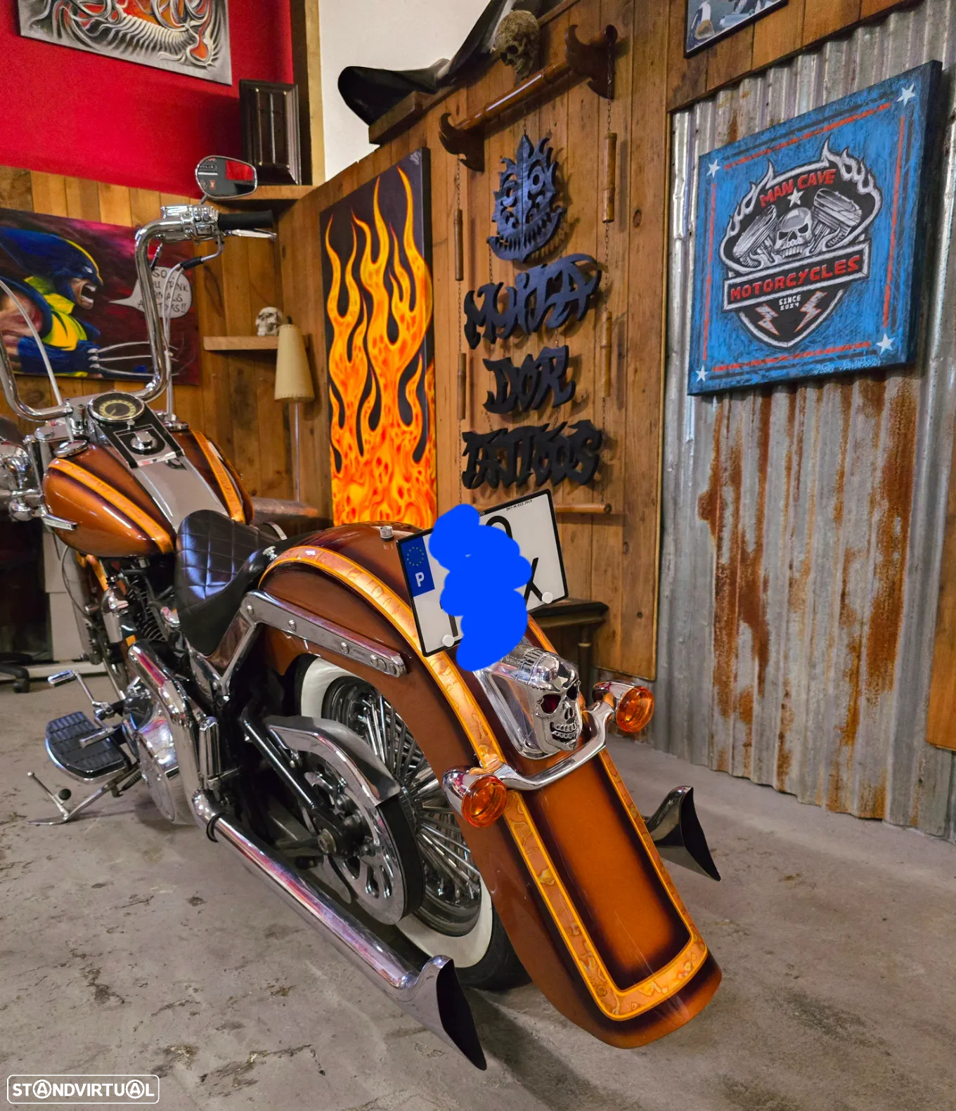 Harley-Davidson FLSTNI Heritage Deluxe Chicano Style - 9