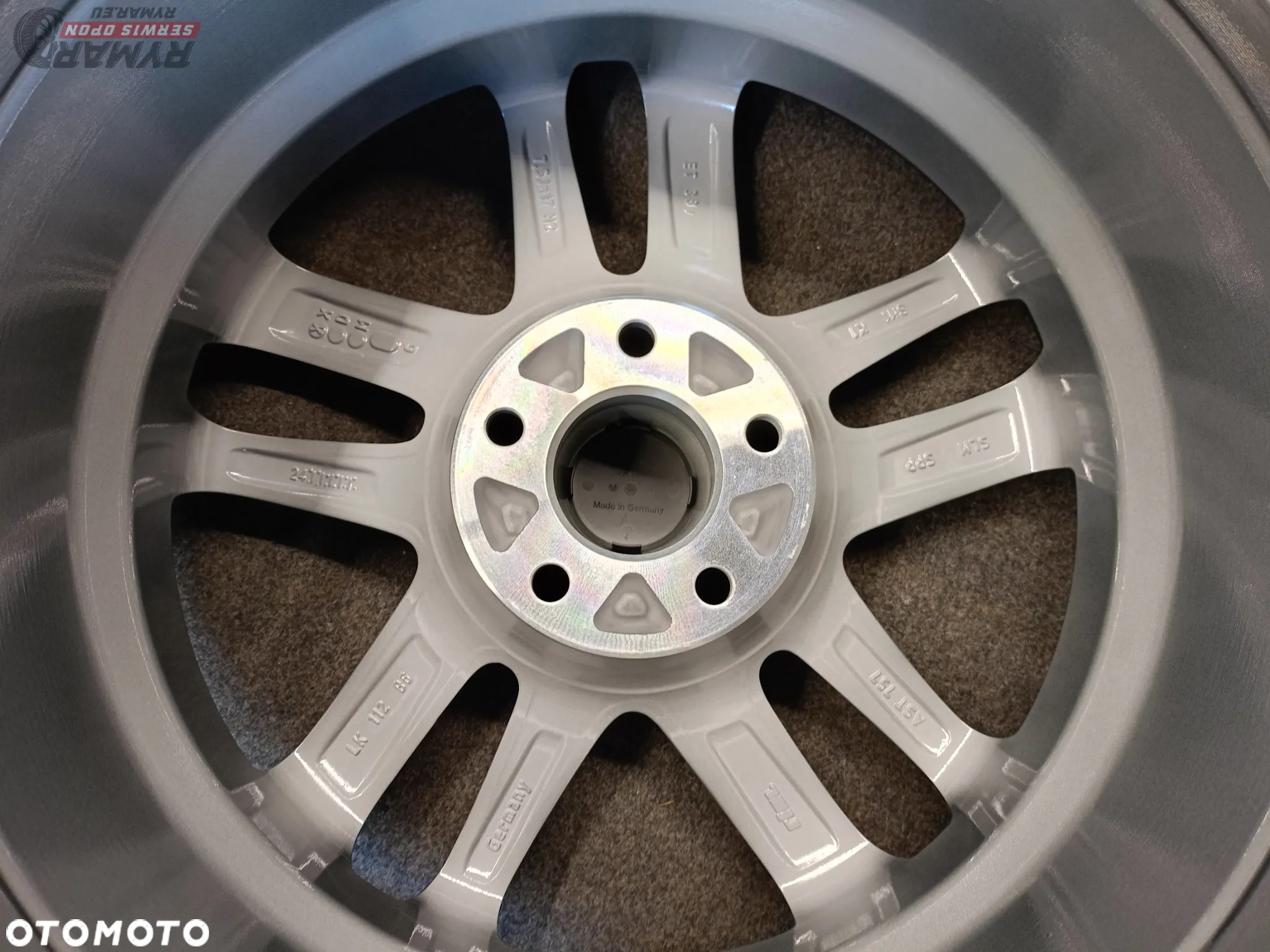 NOWE ALUFELGI 7.5X17" 5x112 ET38 VW SEAT AUDI VW SKODA MERCEDES KPL - 8