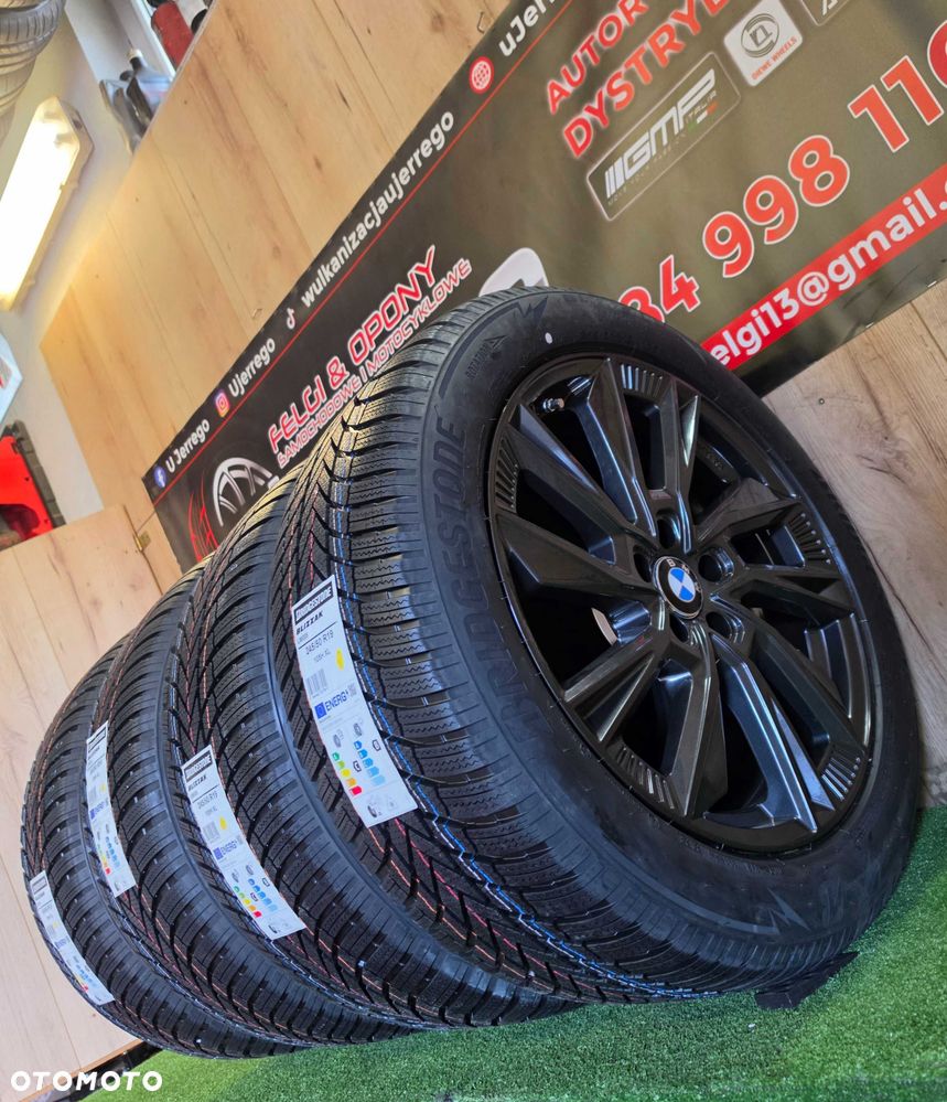 Kola zimowe BMW ix3, X3, X4, Seria7 - 19x5x112 - Bridgestone Blizzak lm005 235/50/R19 - 3