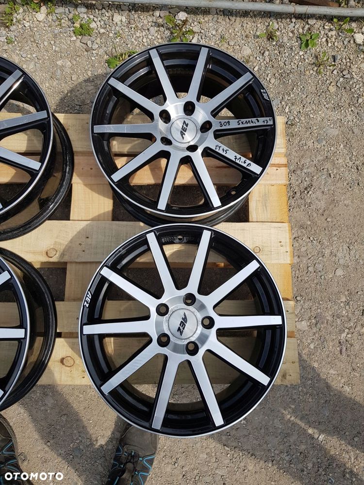 alufelgi aez ast70bp45 nissan hyundai kia 7.5'' x 17'' 5x114,3 et45 - 3