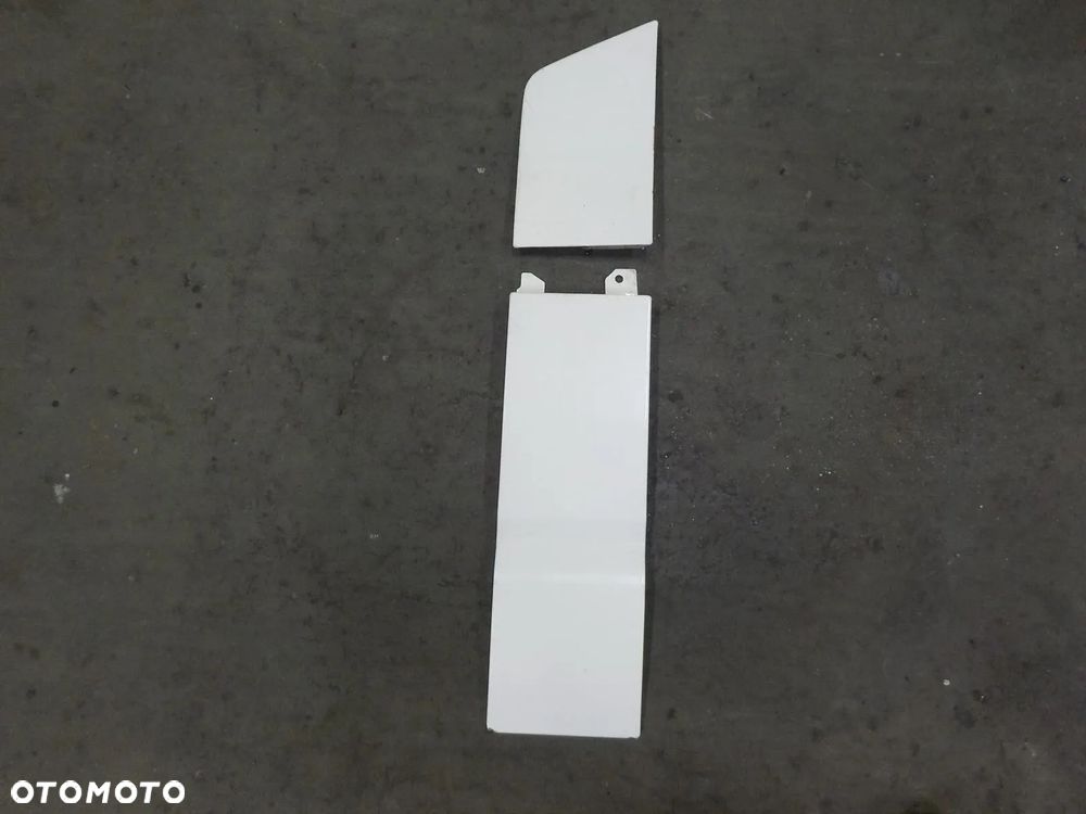 VW T5 LIFT KLAPKA WLEWU PALIWA BLACHA ZAŚLEPKA BIAŁA LB9A - 1