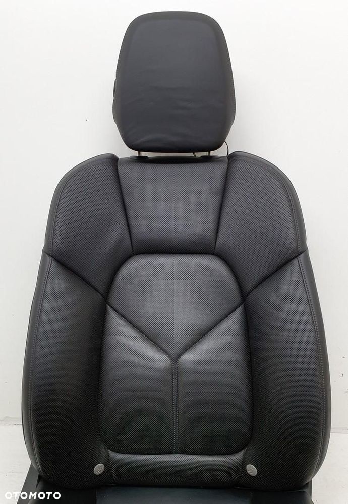 FOTEL PRAWY PRZEDNI PRZÓD PASAŻERA SKÓRA GRZANY PORSCHE CAYENNE II 7P5 EURO - 6