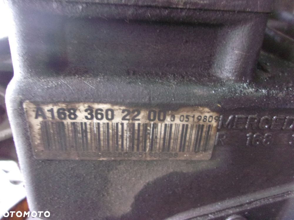 SKRZYNIA BIEGÓW MERCEDES W168 A1683602200 PÓŁAUTOMAT - 3