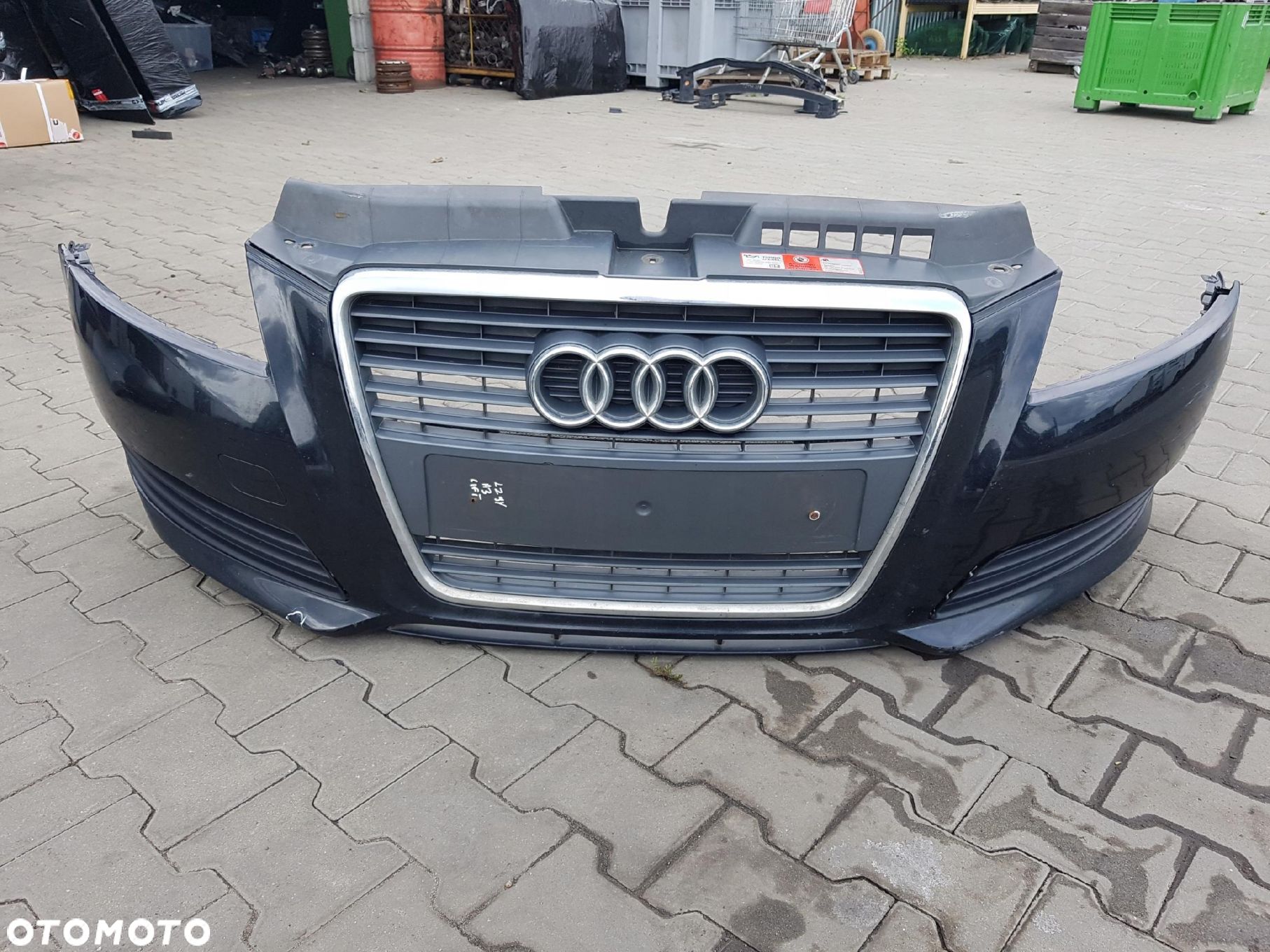 AUDI A3 8P LIFT 08-12r ZDERZAK PRZÓD GRILL - 1