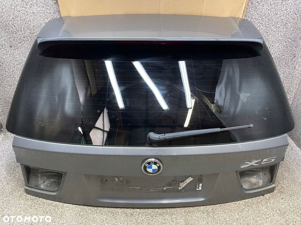 Klapa bagaznika szyba tyl swiatlo Stop A52/7 SPACEGRAU METALLIC BMW E70 X5 - 1