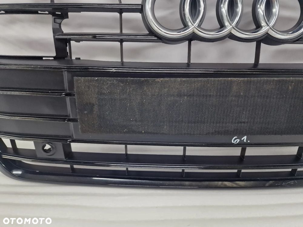 AUDI A6 C8 4K0 S-LINE 18- ATRAPA / GRILL PRZEDNI PRZÓD NA PDC BLACK CZARNY , NR 4K0853651 / 4K0853653 / 4K0853651C , NR AUKCJI GL61 - 4