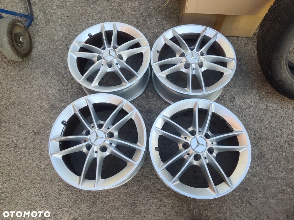 5x112 Felgi Aluminiowe Alufelgi Oryginalne 16 Mercedes Koła A Klasa W169 W176 W177 B W245 W246 C W204 W205 CLA W117 A117 W124 Vito Viano V W639 W447 Legnica ALU-RAD