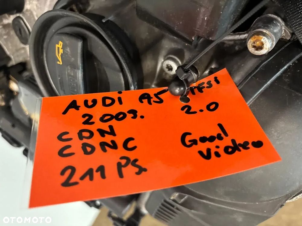 Silnik kompletny Audi A5 CDN CDNC film video 85 tys AUDI A4 B8 A6 A5 Q5 2.0 TFSI CDN - 5