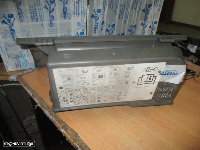 Porta Luvas 2S61A06024AD FORD FIESTA 2003 Cinza - 3