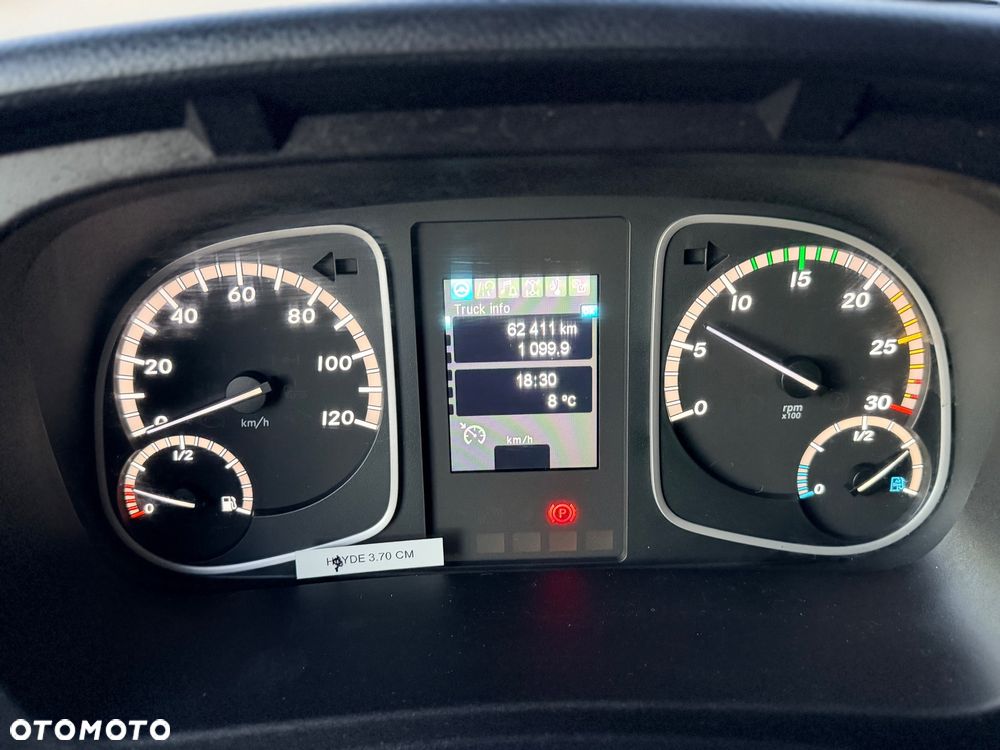 Mercedes-Benz ATEGO  /EURO 6 /3 MIEJSCA/KONTENER+WINDA/IZOTERMA/ASO/NISKI PRZEBIEG 62.000km!! - 9