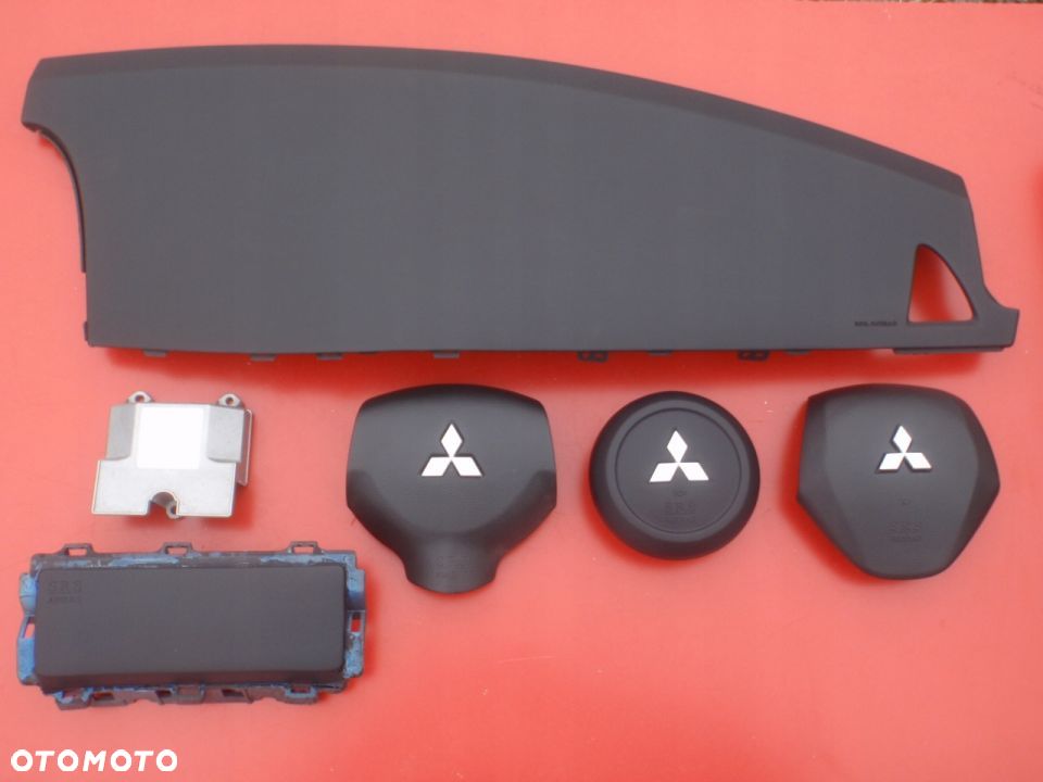 MITSUBISHI CORDIA DIAMANTE LANCER ASX 3000GT ECLIPS CROSS SPACE STAR OUTLANDER CANTER PODUSZKA POWIETRZNA KIEROWCY AIRBAG SRS KURTYNA FOTELA FOTELOWA DESKA - 2
