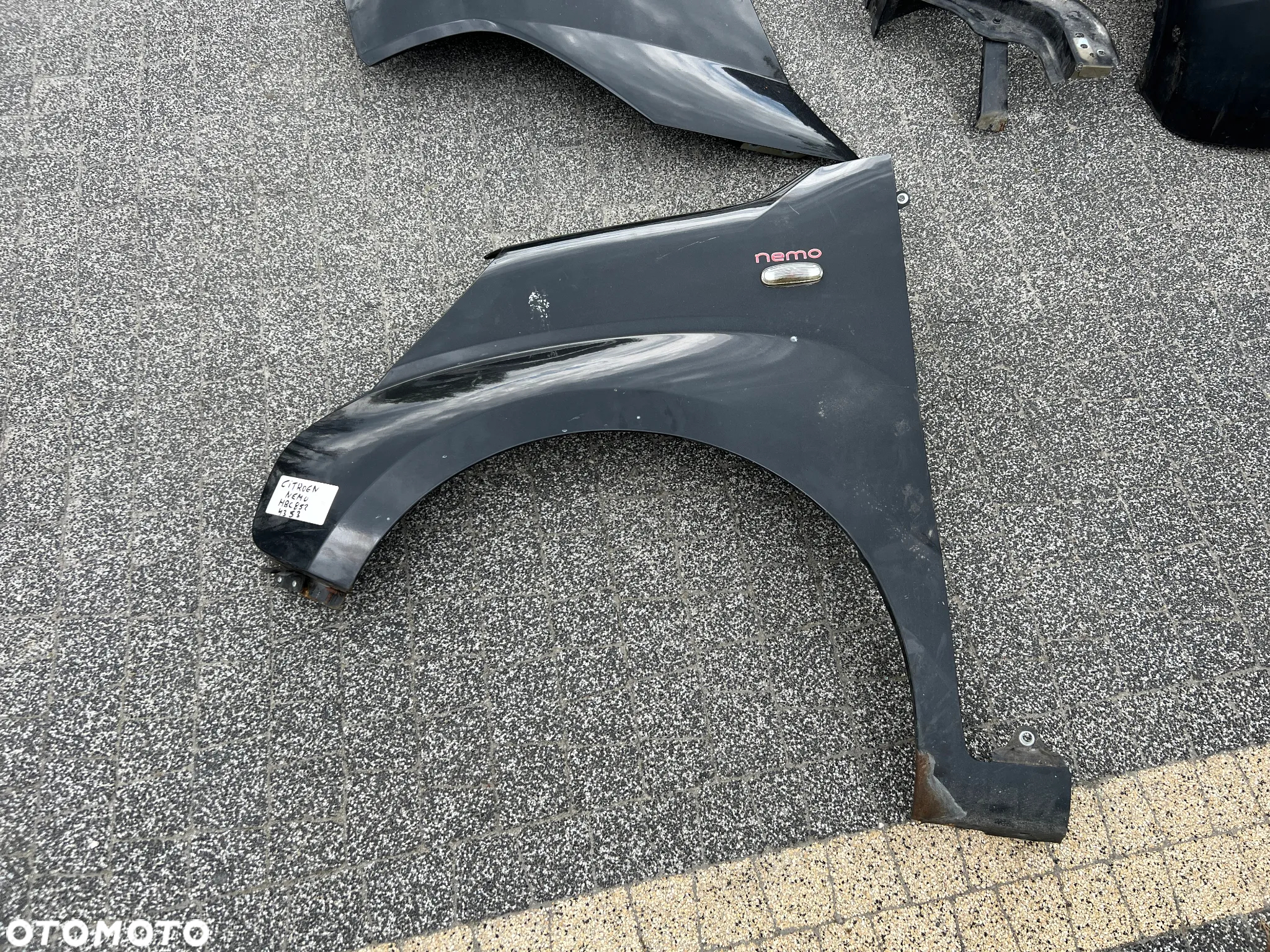 PRZÓD KOMPLETNY ZDERZAK PAS MASKA CITROEN NEMO - 3
