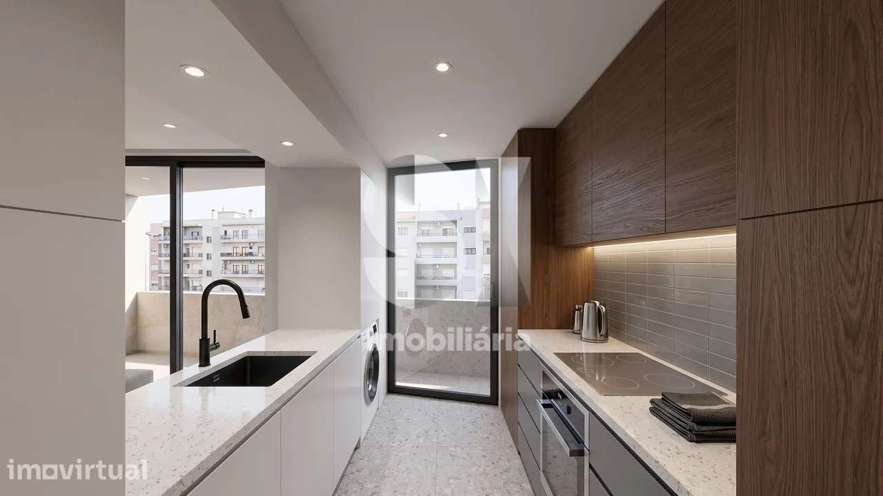 Apartamento T0+1 Novo com Lugar de Estacionamento | Areosa - Grande imagem: 4/20