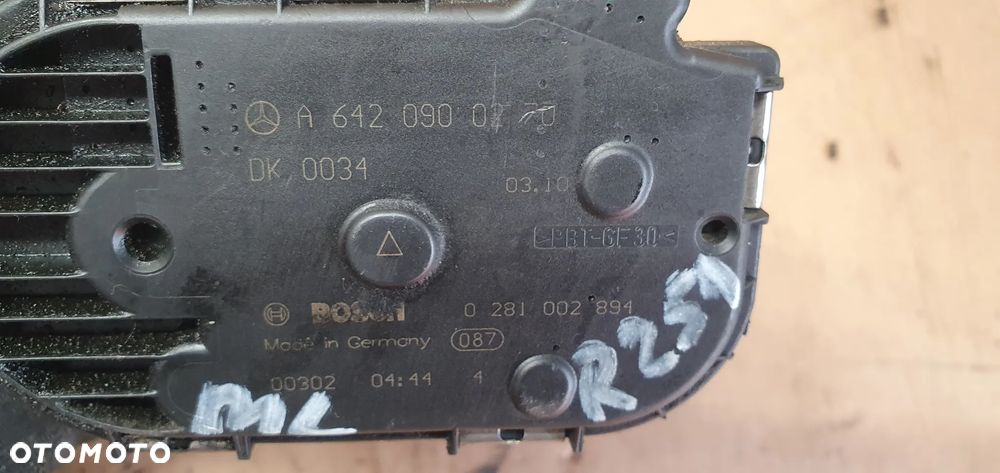 Przepustnica Mercedes ML W163 4.0 CDI A6420900270 - 7