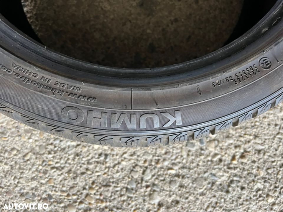 vând 4 anvelope 195/45/16 kumho de iarnă ca noi - 5